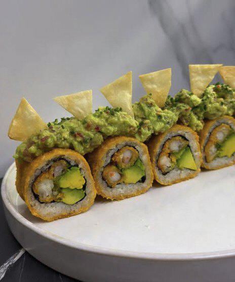 Crispy guacamole